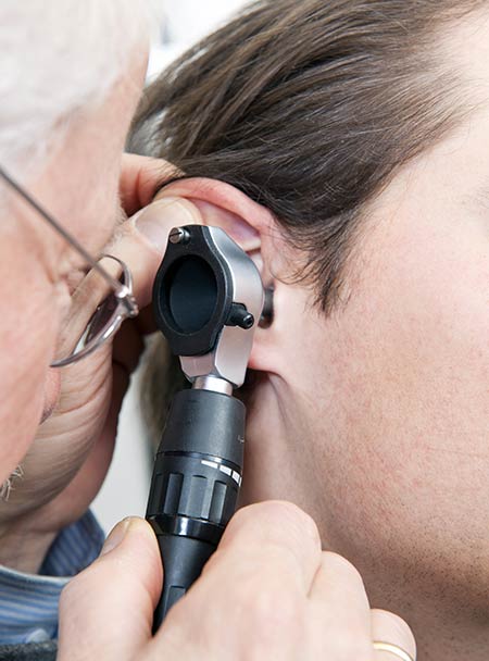 Checking Patient's Ear